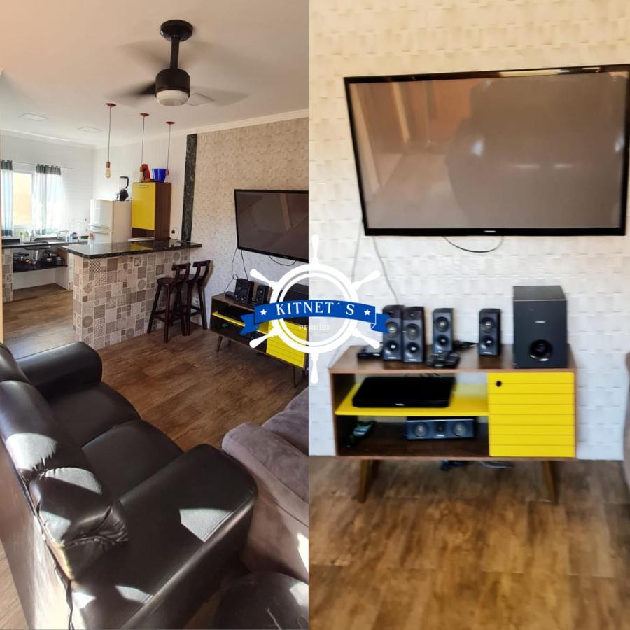 Villa Casa Temporada Com Wi-Fi E Garagem Privativa Peruíbe Extérieur photo